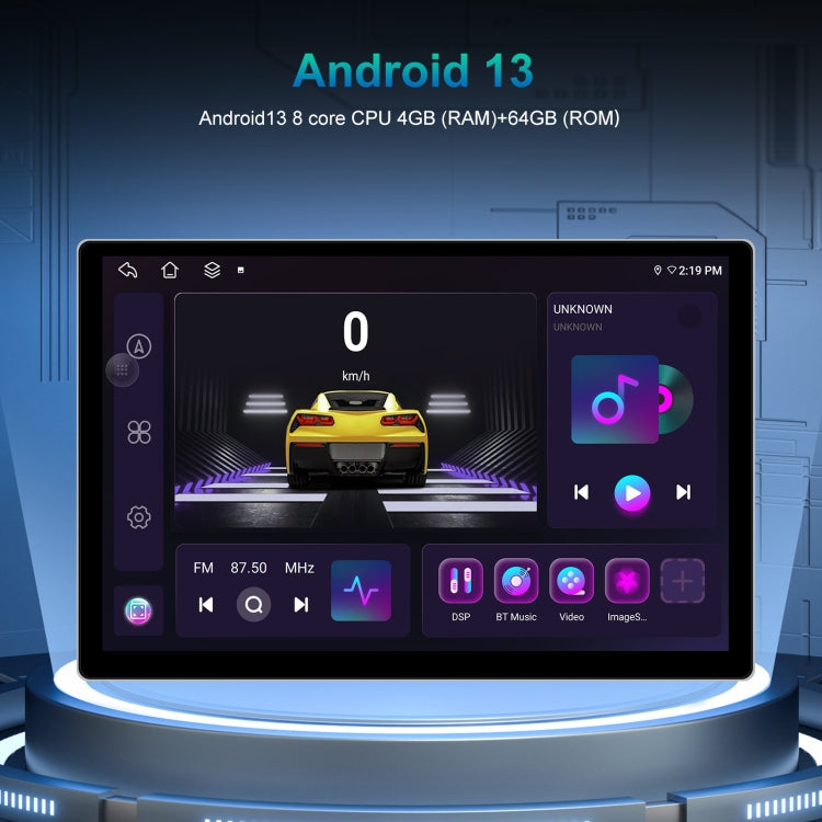 13.1 inch 4+64G Android Large Screen Navigator With Universal Map APK / Carplay / Reverse Car Image(Standard) - free shipping - PMC TechLife - Order now!