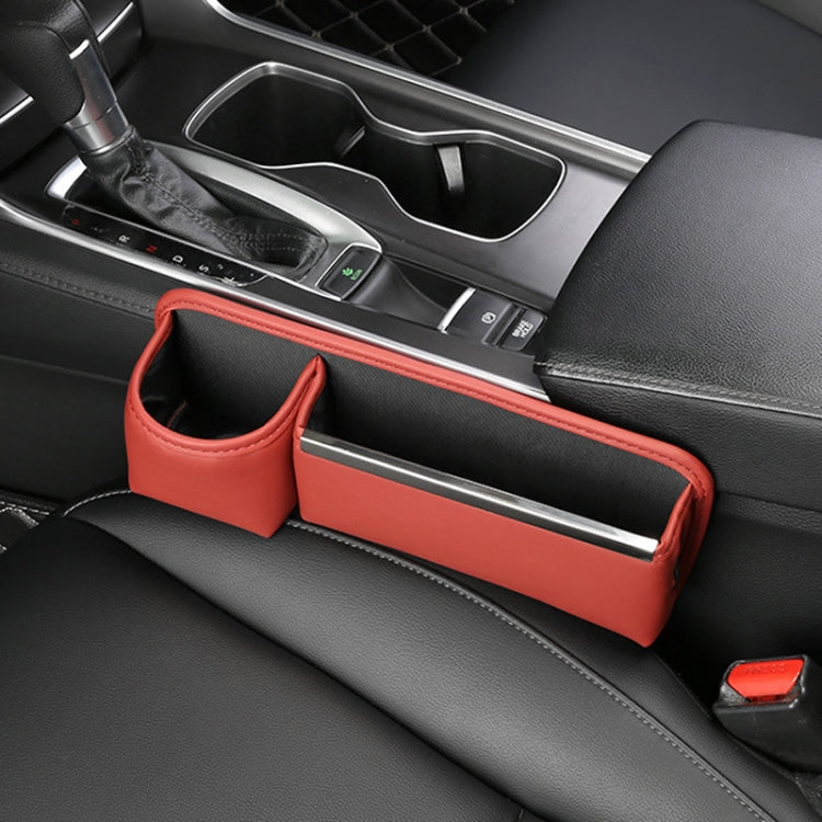 Automotive Seat Clamp Seam Organizer Car Decoration Storage Bag Water Cup Model, Style: Passenger Red - Stowing Tidying by PMC TechLife | Online Shopping South Africa | PMC TechLife | Buy Now Pay Later Mobicred