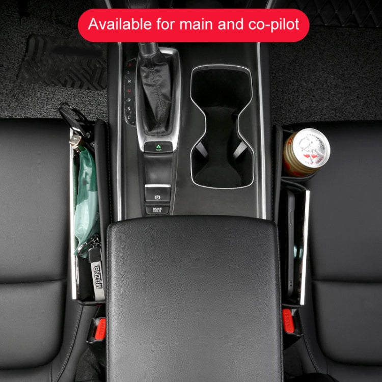 Automotive Seat Clamp Seam Organizer Car Decoration Storage Bag Water Cup Model, Style: Passenger Red - Stowing Tidying by PMC TechLife | Online Shopping South Africa | PMC TechLife | Buy Now Pay Later Mobicred