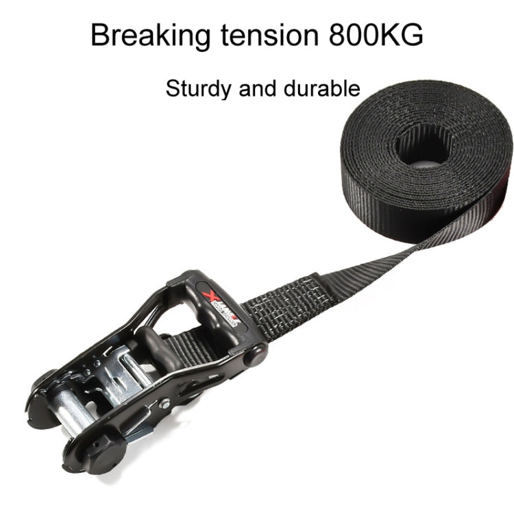 Motorcycle Ratchet Tensioner Cargo Bundling And Luggage Fixing Straps, Length: 4m - Towing Bars by PMC TechLife | Online Shopping South Africa | PMC TechLife | Buy Now Pay Later Mobicred