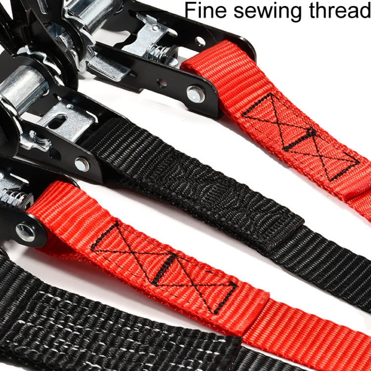 Motorcycle Ratchet Tensioner Cargo Bundling And Luggage Fixing Straps, Length: 5m - Towing Bars by PMC TechLife | Online Shopping South Africa | PMC TechLife | Buy Now Pay Later Mobicred