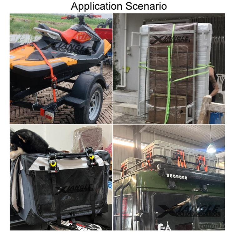 Motorcycle Ratchet Tensioner Cargo Bundling And Luggage Fixing Straps, Length: 5m - Towing Bars by PMC TechLife | Online Shopping South Africa | PMC TechLife | Buy Now Pay Later Mobicred