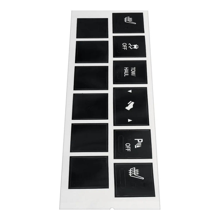 For Jeep Cherokee/Commander Car Seat Heating Switch Sticker - Decorative Sticker by PMC TechLife | Online Shopping South Africa | PMC TechLife | Buy Now Pay Later Mobicred