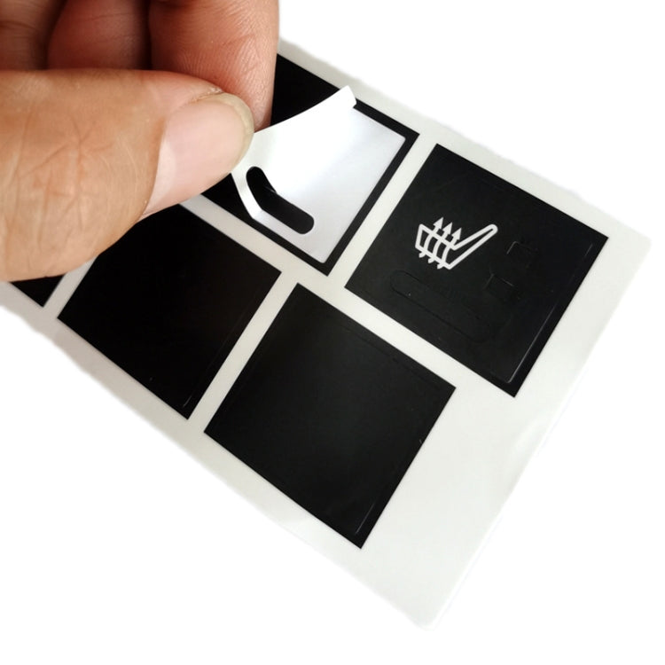 For Jeep Cherokee/Commander Car Seat Heating Switch Sticker - Decorative Sticker by PMC TechLife | Online Shopping South Africa | PMC TechLife | Buy Now Pay Later Mobicred