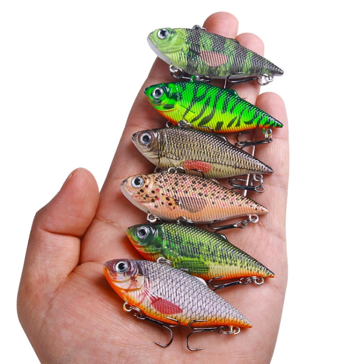 10colors /Set HENGJIA VI101 Painted VIB Dummy Lure Lua Submerged Baits, Size: 6.4cm 8g - free shipping - PMC TechLife - Order now!