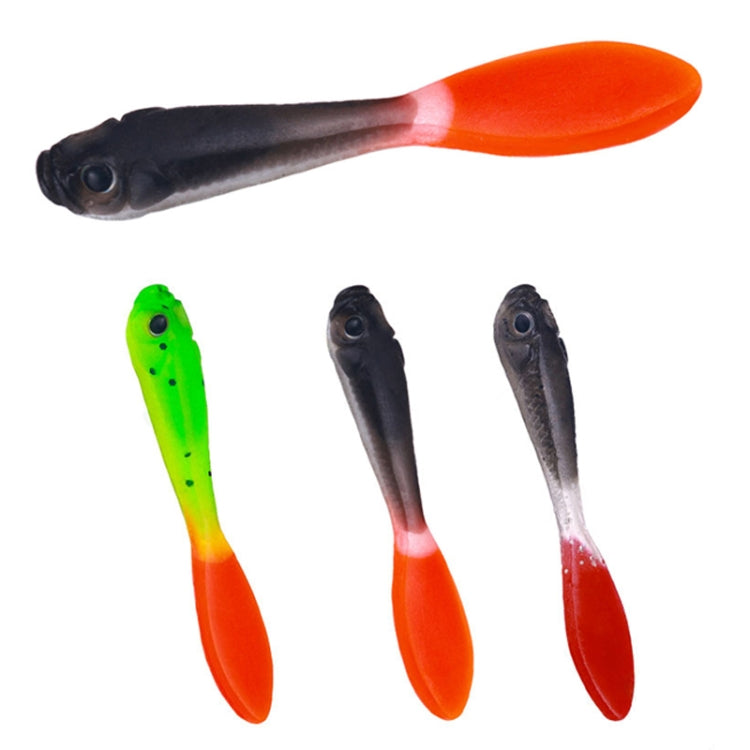 7cm 5pcs /Pack HENGJIA SO177 Dual Color Imitation Fishing Lure Freshwater Soft Dummy Bait(Color 4) - Fishing Lures by HENGJIA | Online Shopping South Africa | PMC TechLife | Buy Now Pay Later Mobicred