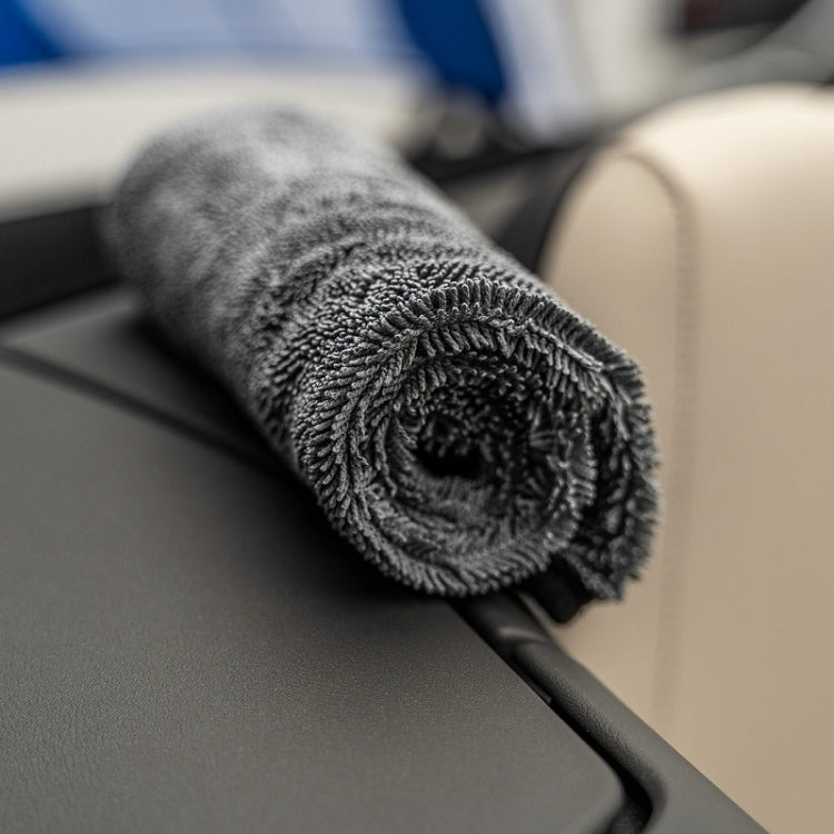 40x60cm Thickened Twisted Braid Cloth Absorbent Car Cleaning Towel(Dark Gray 1pcs) - Car washing supplies by PMC TechLife | Online Shopping South Africa | PMC TechLife | Buy Now Pay Later Mobicred