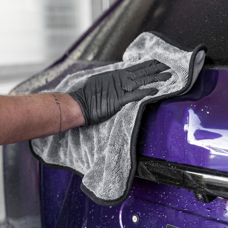 40x60cm Thickened Twisted Braid Cloth Absorbent Car Cleaning Towel(Dark Gray 1pcs) - Car washing supplies by PMC TechLife | Online Shopping South Africa | PMC TechLife | Buy Now Pay Later Mobicred