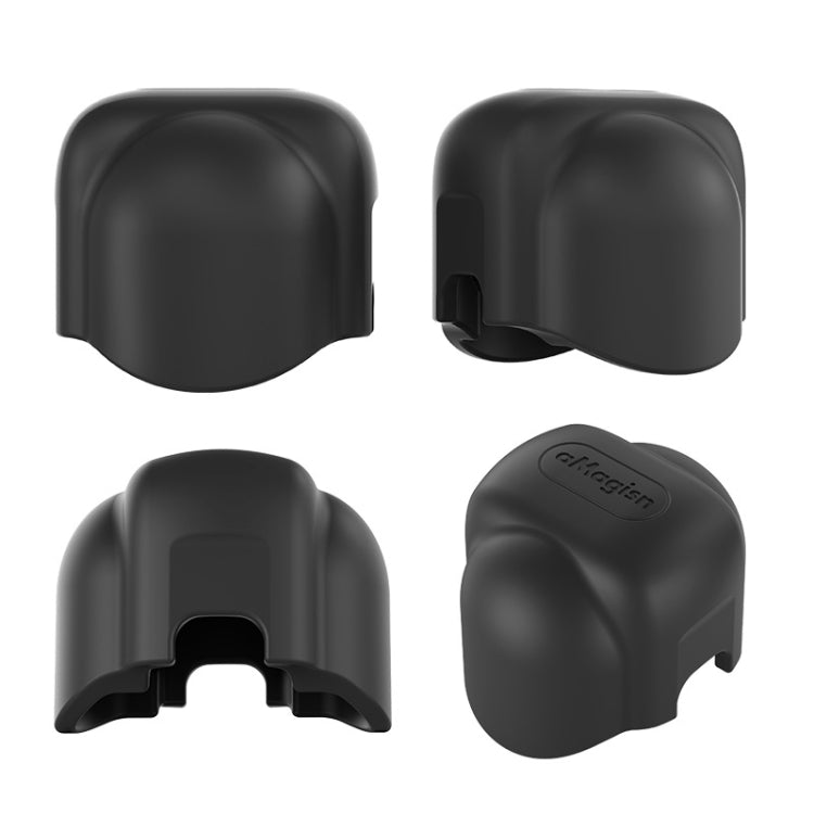 For Insta360 X4 AMagisn Silicone Protective Cover Body Case Black - free shipping - PMC TechLife - Order now!