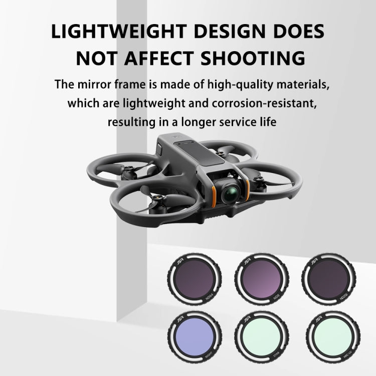 JSR-2050-05 ND8 For DJI Avata 2 Traverser Filter Accessories Camera Scrim Polarizing Lens - Lens Filter by JSR | Online Shopping South Africa | PMC TechLife | Buy Now Pay Later Mobicred