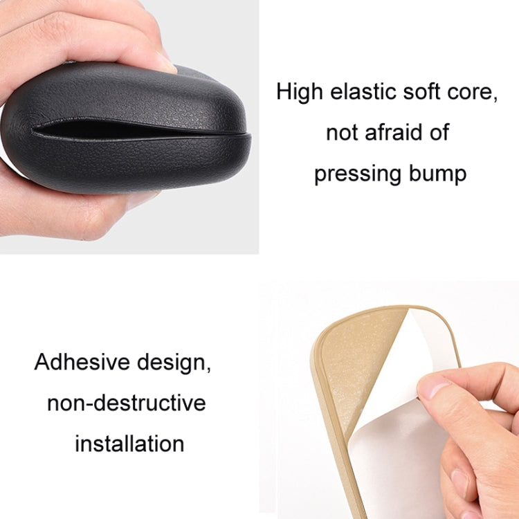 Car Driver Door Booster Pad Center Armrest Box Pad(Beige) - Floor Mats by PMC TechLife | Online Shopping South Africa | PMC TechLife | Buy Now Pay Later Mobicred