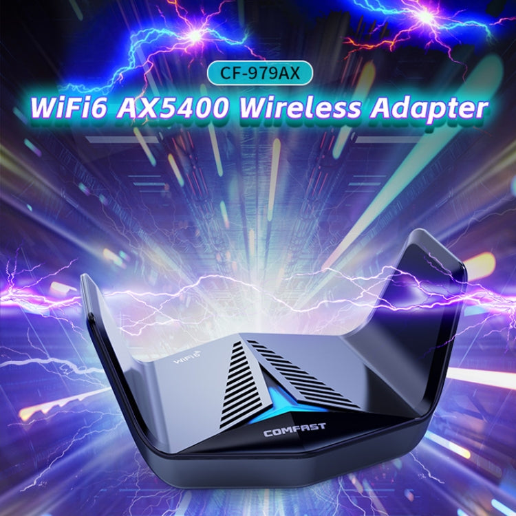 COMFAST CF-979AX WiFi6 5374Mbps USB-C / Type-C Wireless Network Card WiFi Receiver - free shipping - PMC Jewellery - Order now!