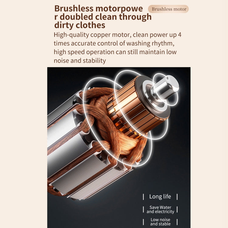 Small Household Portable Underwear Washing Machine, Size: US Plug(Milk Yellow) - free shipping - PMC TechLife - Order now!