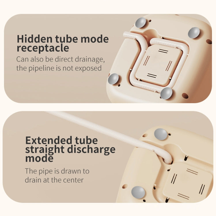 Small Household Portable Underwear Washing Machine, Size: US Plug(Milk Yellow) - free shipping - PMC TechLife - Order now!