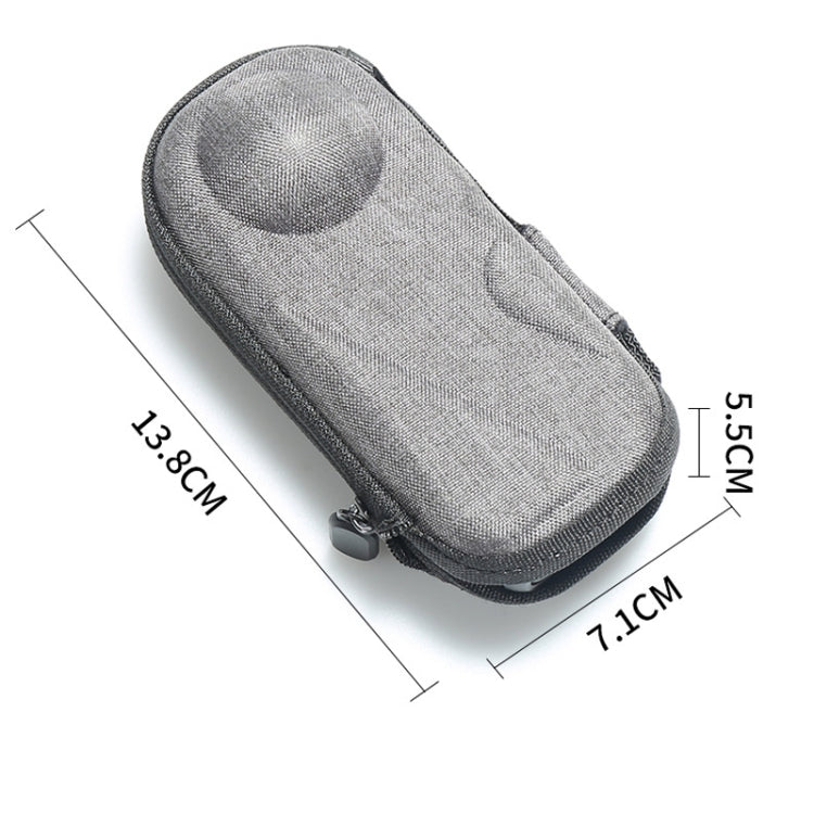 For Insta360 X4 Mini Storage Bag Lightweight Waterproof Body Box(Deep Gray) - Case & Bags by PMC TechLife | Online Shopping South Africa | PMC TechLife