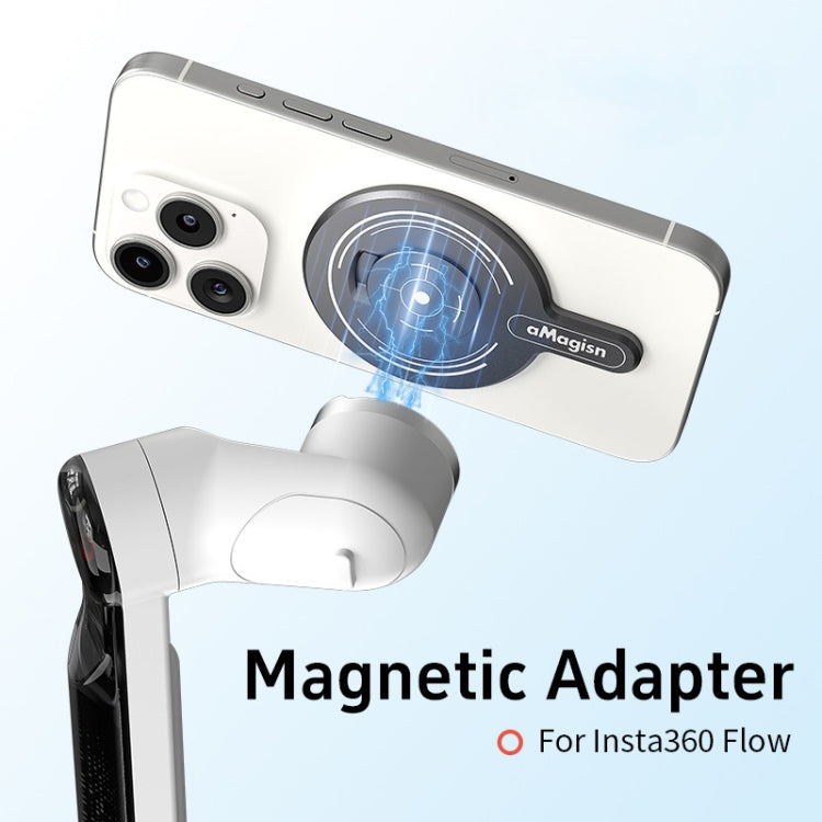 For Insta360 Flow aMagisn Gimbal Magnetic Adapter MagSafe Sports Camera Accessories - Others by aMagisn | Online Shopping South Africa | PMC TechLife | Buy Now Pay Later Mobicred