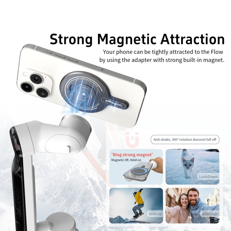 For Insta360 Flow aMagisn Gimbal Magnetic Adapter MagSafe Sports Camera Accessories - Others by aMagisn | Online Shopping South Africa | PMC TechLife | Buy Now Pay Later Mobicred