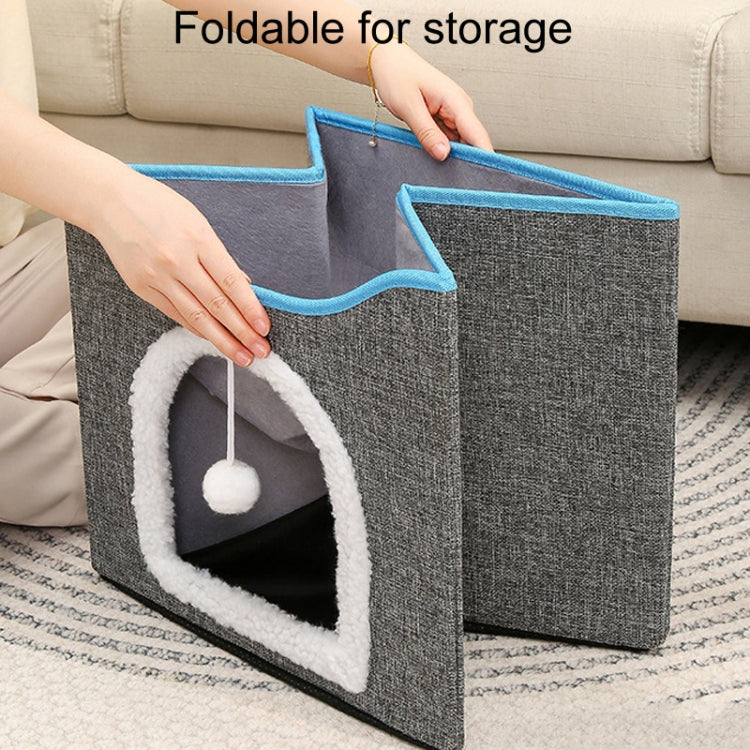 Multifunctional Sisal Cats Scratching Board Foldable Pet Bed(Light Green) - Beds by PMC TechLife | Online Shopping South Africa | PMC TechLife | Buy Now Pay Later Mobicred