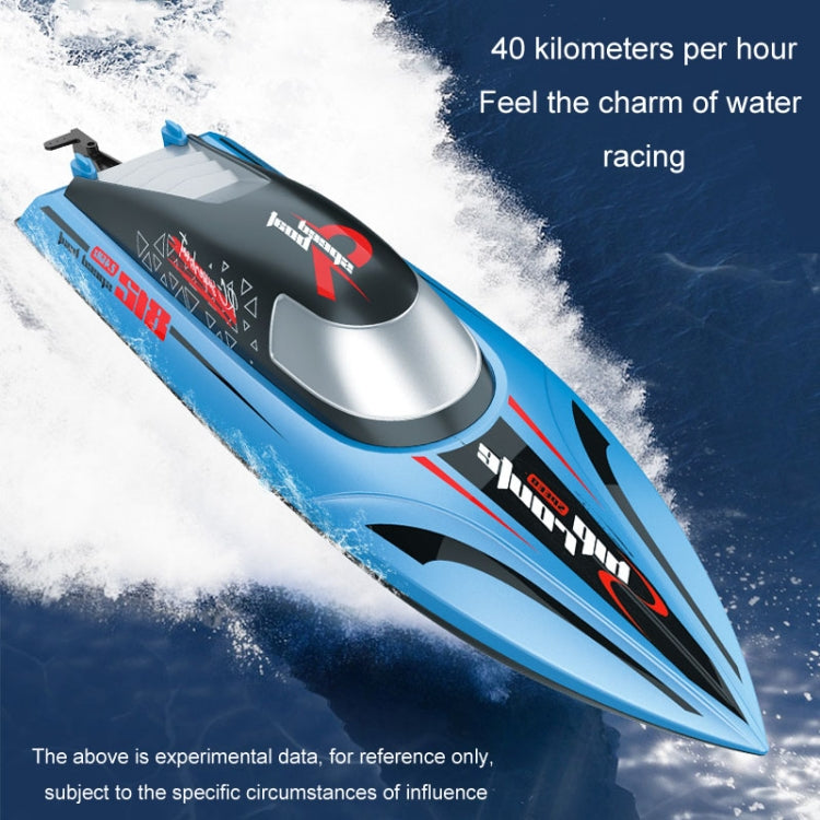 812 High-Speed RC Boat Large Horsepower Speedboat Long Endurance Waterproof Boys Water Toy Dual Batteries(Blue) - RC Boats by PMC TechLife | Online Shopping South Africa | PMC TechLife | Buy Now Pay Later Mobicred