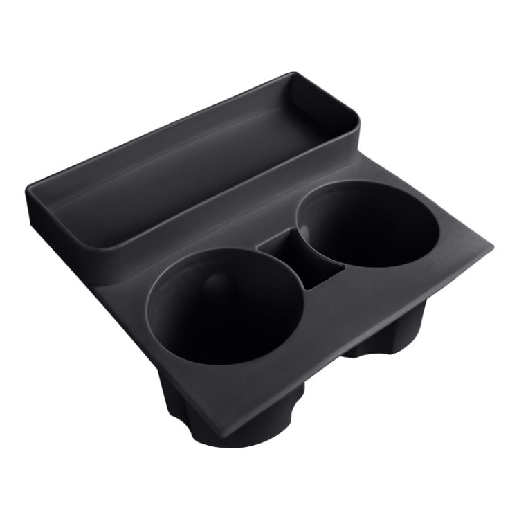 For Tesla Model3/Y Central Water Cup Limiter Silicone Coaster(Black) - free shipping - PMC TechLife - Order now!