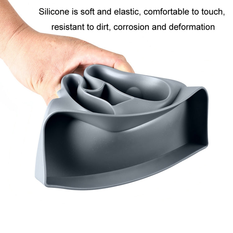 For Tesla Model3/Y Central Water Cup Limiter Silicone Coaster(Black) - free shipping - PMC TechLife - Order now!