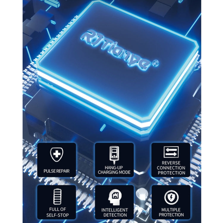 RJtianye 6V/12V ASE Adapter Cable Car Motorcycle Lawn Mower Battery Charger(US Plug) - Battery Charger by RJtianye | Online Shopping South Africa | PMC TechLife | Buy Now Pay Later Mobicred