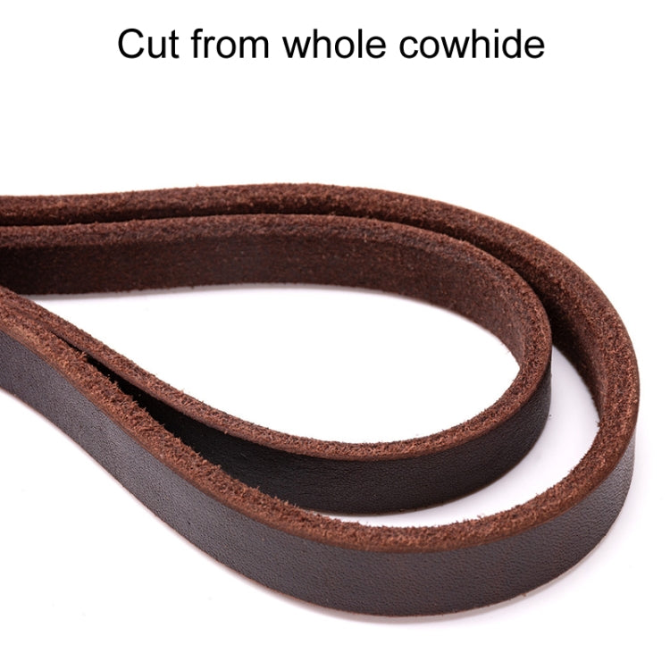 1.2 x 200cm Pet Outing Cowhide Towing Leash Dog Training Harness(Iron Hook) - free shipping - PMC TechLife - Order now!