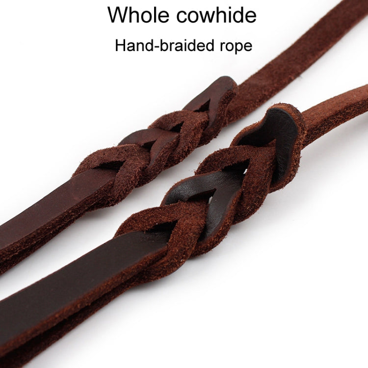 1.2 x 200cm Pet Outing Cowhide Towing Leash Dog Training Harness(Iron Hook) - free shipping - PMC TechLife - Order now!