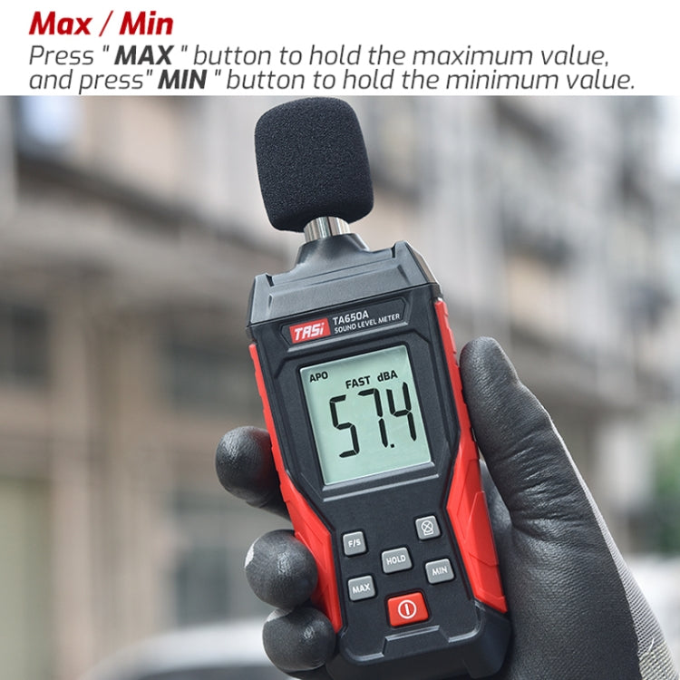 TASI TA650A Decibel Detector House Volume Tester Noise Meter - free shipping - PMC TechLife - Order now!