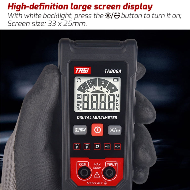 TASI TA806A Fully Automatic Universal Table Home Portable Automatic Recognition Universal Table - Current & Voltage Tester by TASI | Online Shopping South Africa | PMC TechLife | Buy Now Pay Later Mobicred