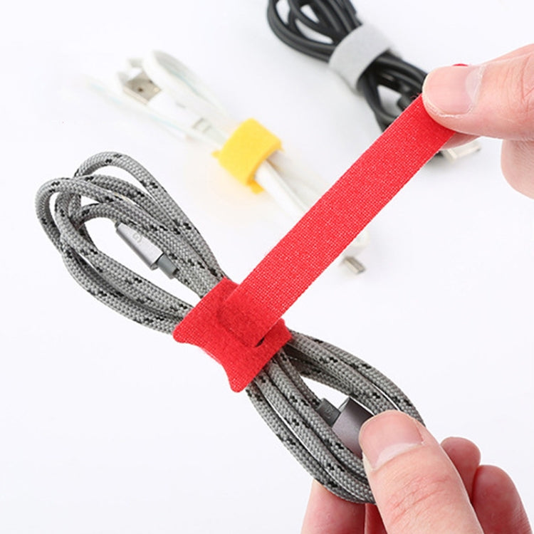 20pcs Nylon Fixed Packing Tying Strap Data Cable Storage Bundle, Model: 10 x 100mm Red - Cable Organizer by PMC Jewellery | Online Shopping South Africa | PMC Jewellery | Buy Now Pay Later Mobicred