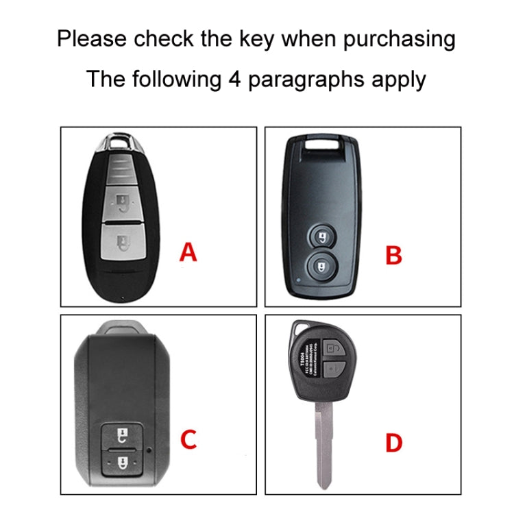 For Suzuki C Car Key Cover Multifunctional Keychain Anti-lost Number Plate - Car Key Cases by PMC TechLife | Online Shopping South Africa | PMC TechLife | Buy Now Pay Later Mobicred