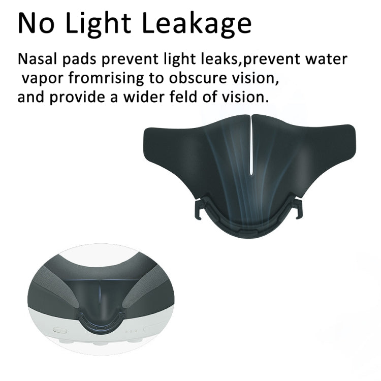For Meta Quest 3 VR Blackout Nose Pad Mask Face Pad Cover, Spec: 4pcs /Set - VR Accessories by PMC TechLife | Online Shopping South Africa | PMC TechLife | Buy Now Pay Later Mobicred
