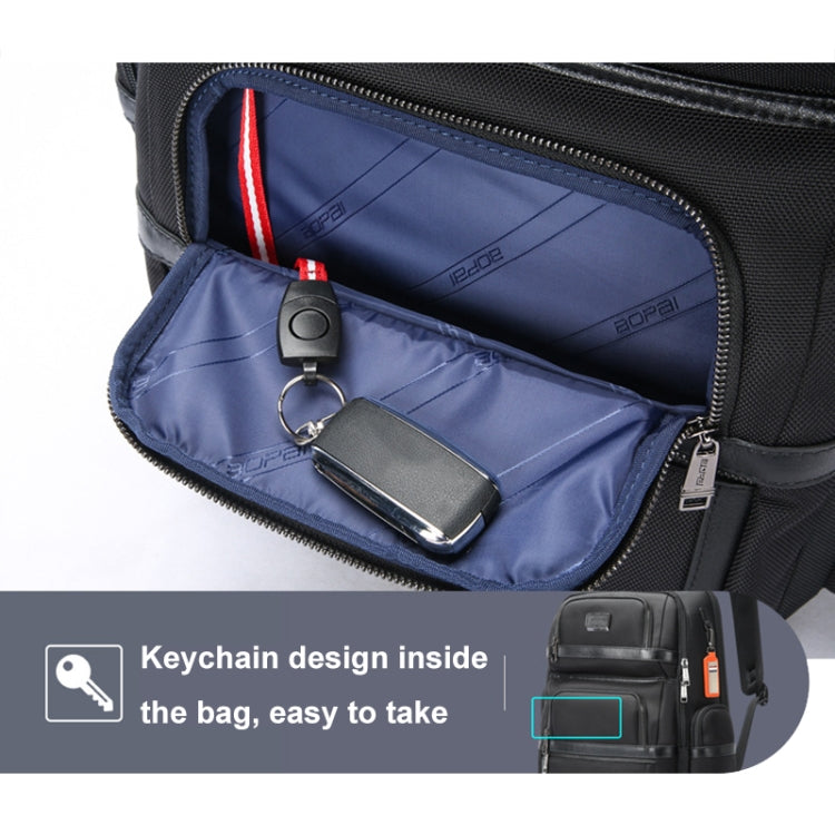 Bopai 61-121601 Large Capacity Waterproof Business Laptop Backpack With USB+Type-C Port(Blue) - free shipping - PMC Jewellery - Order now!