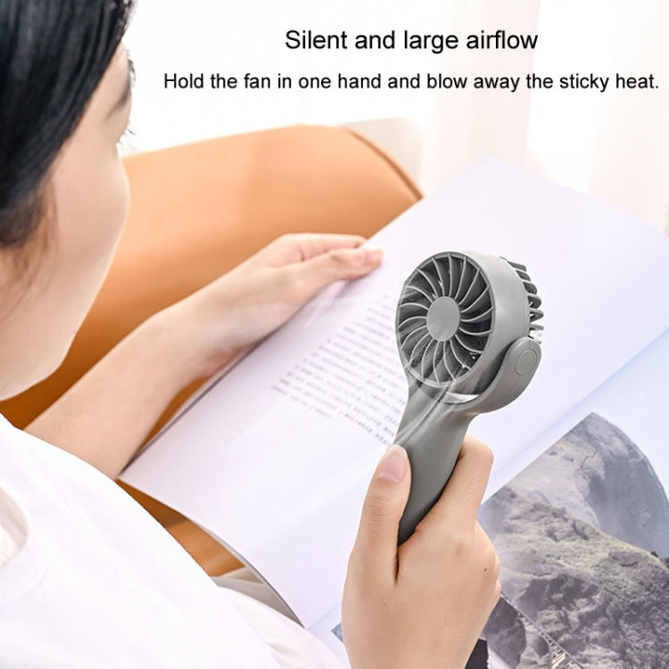 Mini Handheld Small Fan Rechargeable Mute Desktop Portable Fan(Green) - Electric Fans by PMC TechLife | Online Shopping South Africa | PMC TechLife | Buy Now Pay Later Mobicred