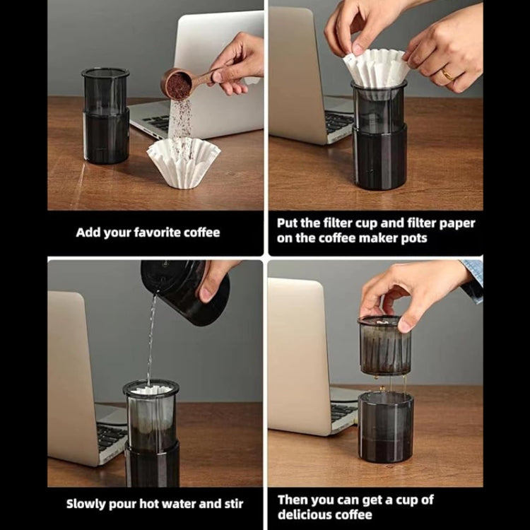 3 In 1 Pour Over Coffee Maker with Filter Cup for Camping Travel Office Coffee - free shipping - PMC TechLife - Order now!