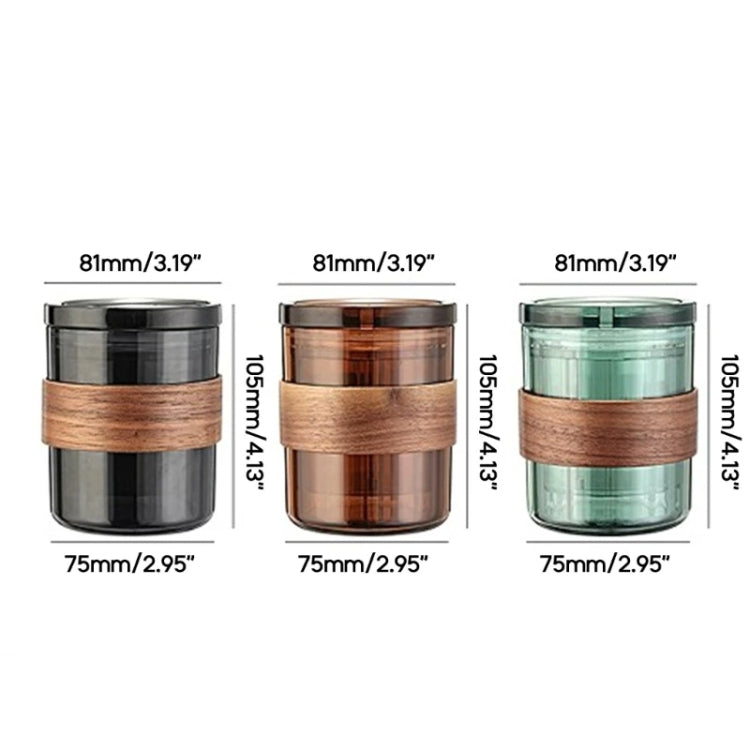 3 In 1 Pour Over Coffee Maker with Filter Cup for Camping Travel Office Gradient Black - free shipping - PMC TechLife - Order now!