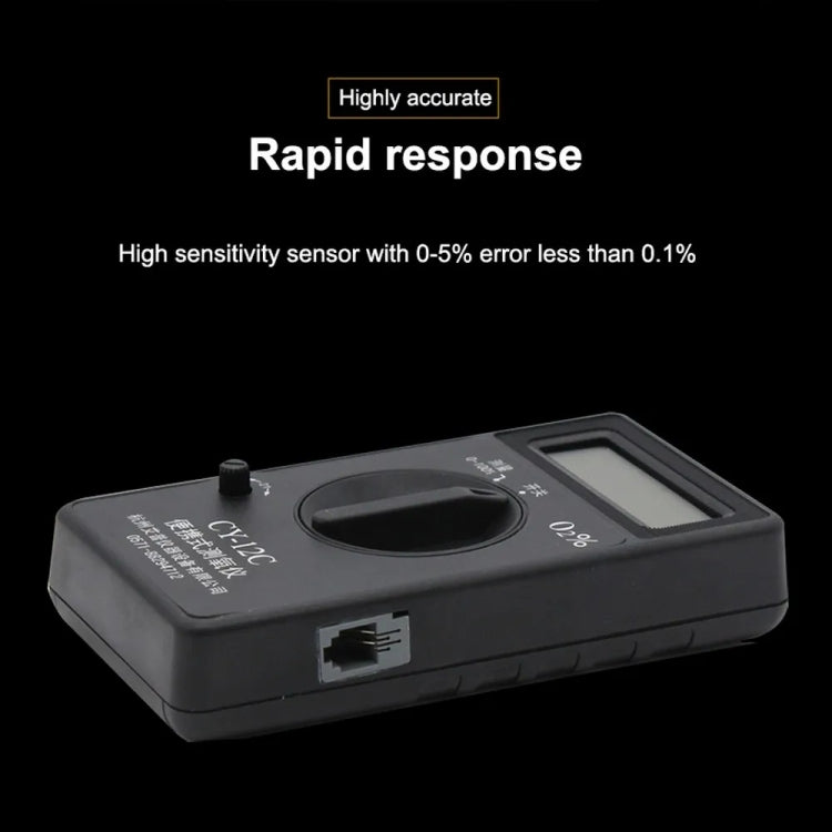 CY-12C Portable Oxygen Analyzer Full Range Oxygen Measurement Device - Gas Monitor by PMC TechLife | Online Shopping South Africa | PMC TechLife | Buy Now Pay Later Mobicred