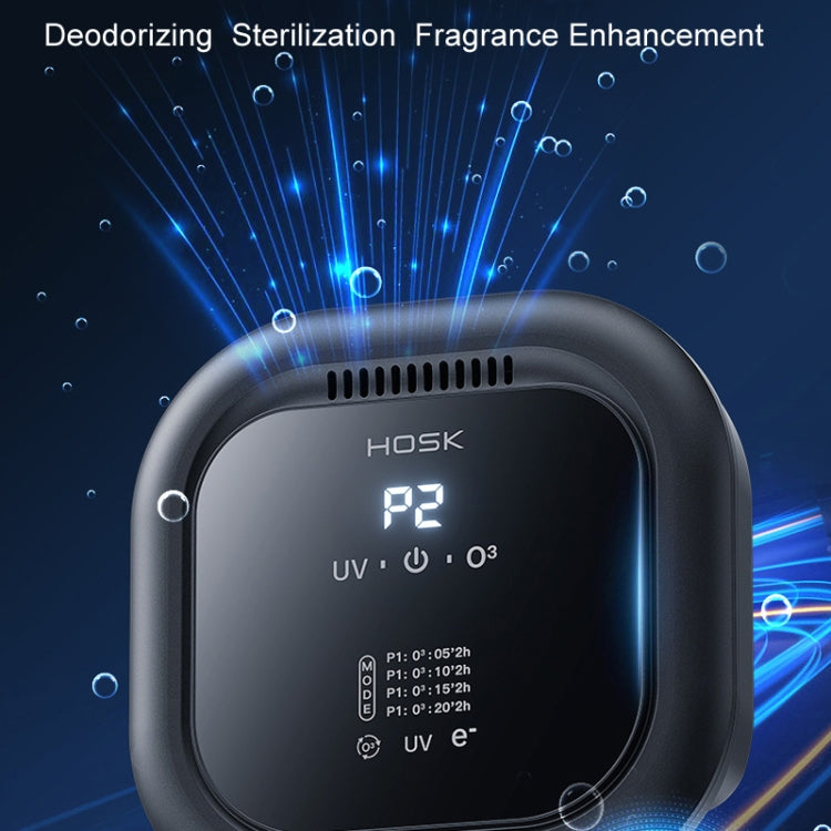 HOSK XT-01 UV Pet Air Purifier Household Deodorant Ozone Generator, Size: USB Plug(Black) - free shipping - PMC TechLife - Order now!