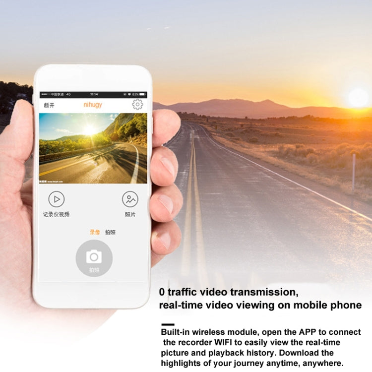 S600 1080P Wifi Dash Cam 170 Degree Wide Angle Lens Hidden Car Driving Recorder(Black) - Car DVRs by PMC TechLife | Online Shopping South Africa | PMC TechLife | Buy Now Pay Later Mobicred