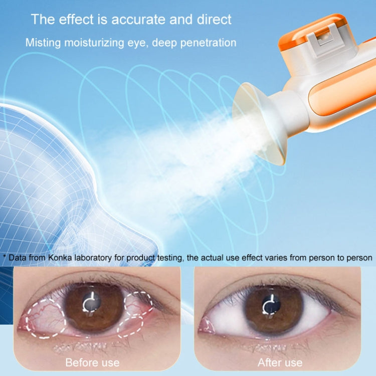 KONKA Hot And Cold Compress Misting Eye Moisturizer Spray Steamer Handheld Eye Misting Instrument(White) - free shipping - PMC TechLife - Order now!