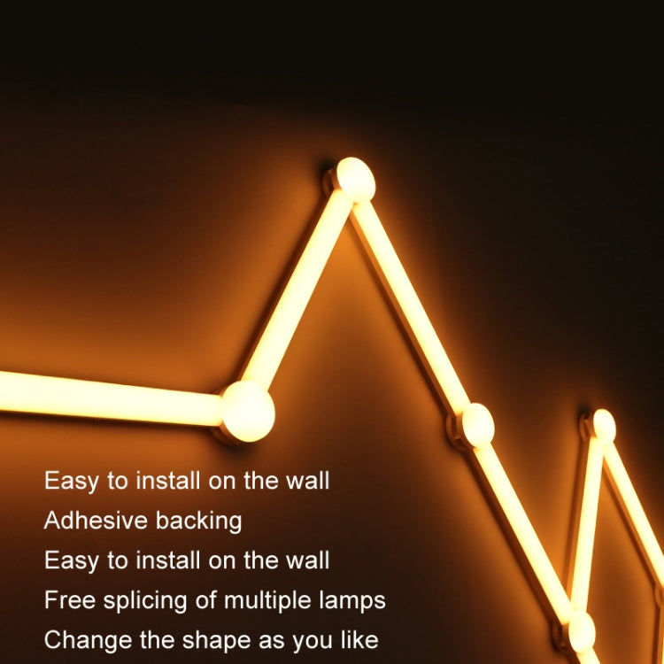 JSK-P26 Smart WiFi Bluetooth Version RGB Direct Illumination Phantom Splicing Light, Support Amazon Alexa / Google Assistant / DuerOS, Style: 9 Sections+UK Plug Adapter(White) - Novelty Lighting by PMC TechLife | Online Shopping South Africa | PMC TechLife | Buy Now Pay Later Mobicred