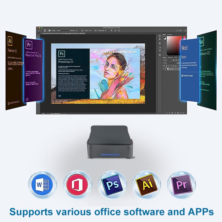 GK3Plus N100 16G+1TB UK Plug 12th Intel Alderlake Dual HDMI+VGA Triple Display 4K HD Pocket Mini PC - Windows Mini PCs by PMc TechLife | Online Shopping South Africa | PMc TechLife | Buy Now Pay Later Mobicred