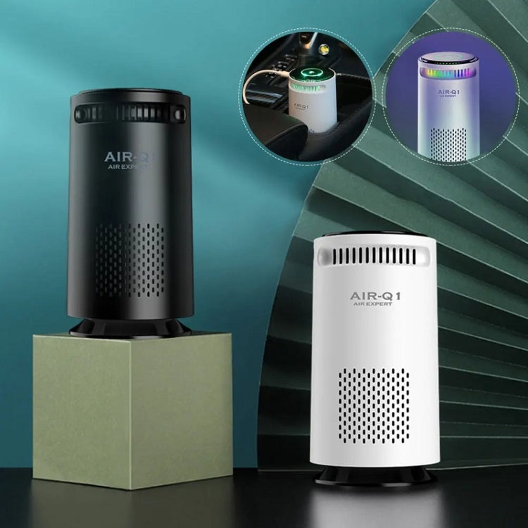 Car Negative Ion Air Purifier Odor Removal Aromatherapy(Black) - Air Freshener by PMC TechLife | Online Shopping South Africa | PMC TechLife | Buy Now Pay Later Mobicred