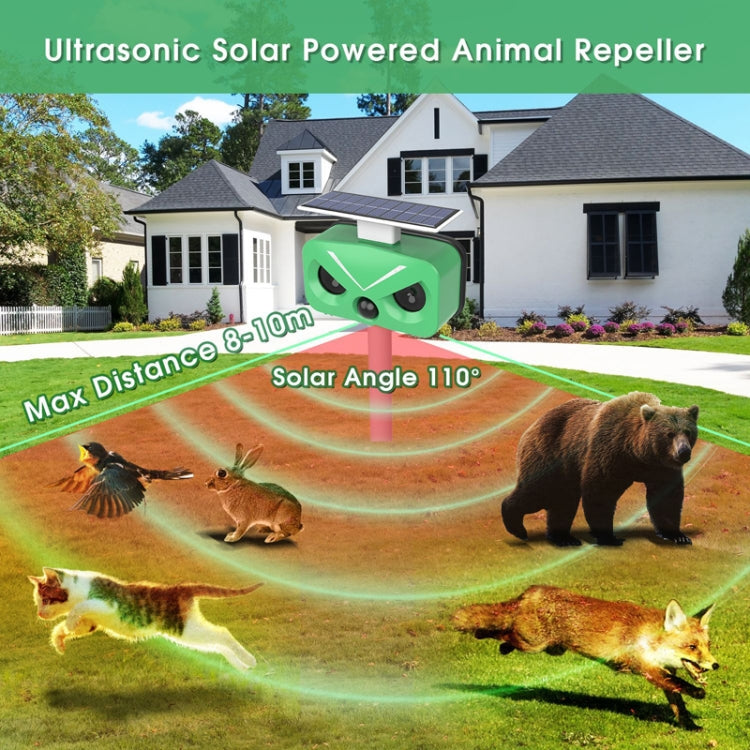 Outdoor Solar Animal Repeller Multi-functional Bird/Cat/Rat Repeller(SJZ028-2) - Outdoor Insect Repellent by PMC TechLife | Online Shopping South Africa | PMC TechLife | Buy Now Pay Later Mobicred
