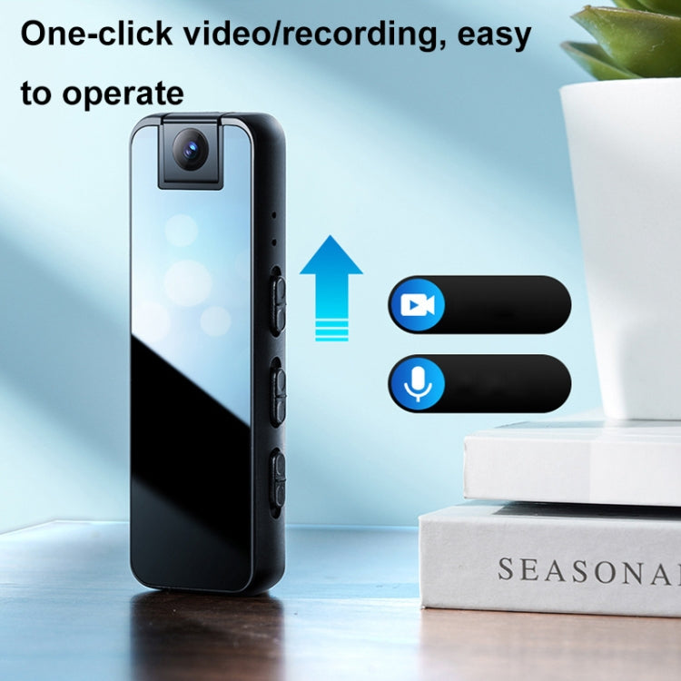 Mrobo D6 1080P Rotating Camera Night Vision Video Recorder With Back Clip, Size: No-memory(Black) - Recording Pen by Mrobo | Online Shopping South Africa | PMC TechLife | Buy Now Pay Later Mobicred