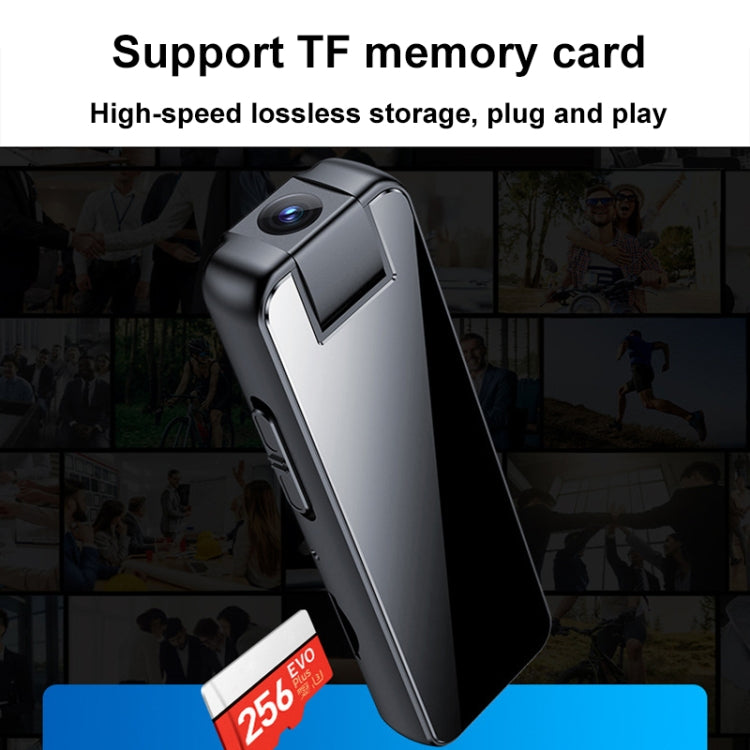 Mrobo D6 1080P Rotating Camera Night Vision Video Recorder With Back Clip, Size: 32GB(Black) - Recording Pen by Mrobo | Online Shopping South Africa | PMC TechLife | Buy Now Pay Later Mobicred