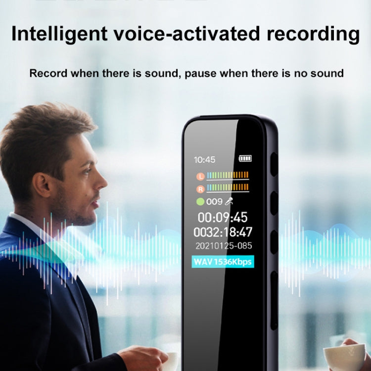Mrobo RV18 0.96-Inch Color Screen Smart Noise Reduction Recording Pen, Capacity: 4GB(Enhanced) - Recording Pen by Mrobo | Online Shopping South Africa | PMC TechLife | Buy Now Pay Later Mobicred
