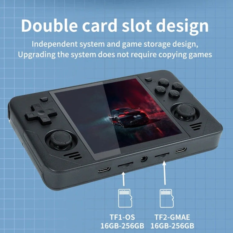 POWKIDDY RGB30  4 Inch IPS Screen Handheld Game Console Built In WIFI＋Bluetooth 16GB+64GB(Blue) - free shipping - PMC Jewellery - Order now!