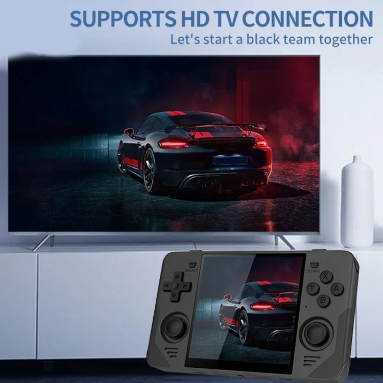 POWKIDDY RGB30  4 Inch IPS Screen Handheld Game Console Built In WIFI＋Bluetooth 16GB+64GB(Black) - free shipping - PMC Jewellery - Order now!